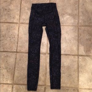 Purple Speckled Lululemon Leggings